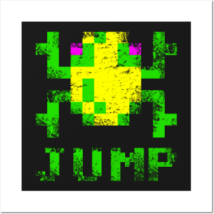 Frogger jump Posters and Art